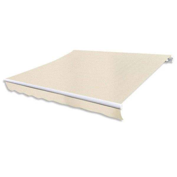 Folding Awning Manual Operated 300 Cm Cream Awning & Canopy Parts
