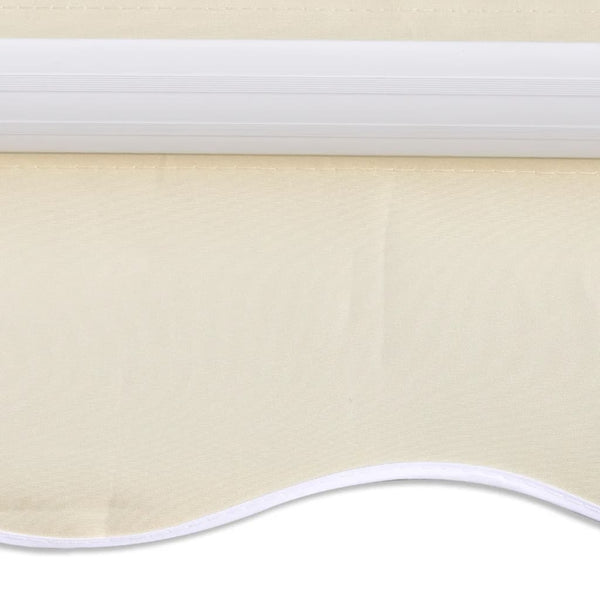 Folding Awning Manual Operated 300 Cm Cream Awning & Canopy Parts