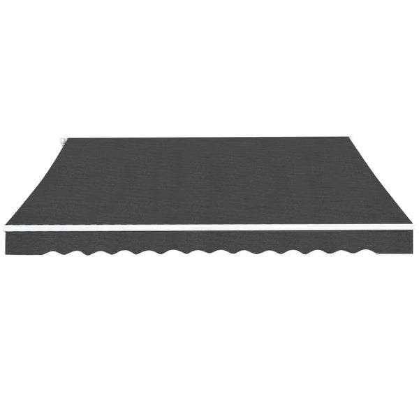 Folding Awning Manual Operated 450 Cm Anthracite Awning & Canopy Parts