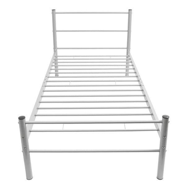 Bed Frame Grey Metal King Single Size King Single Bed Frames