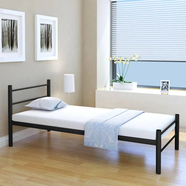 Bed Frame Black Metal King Single Size King Single Bed Frames