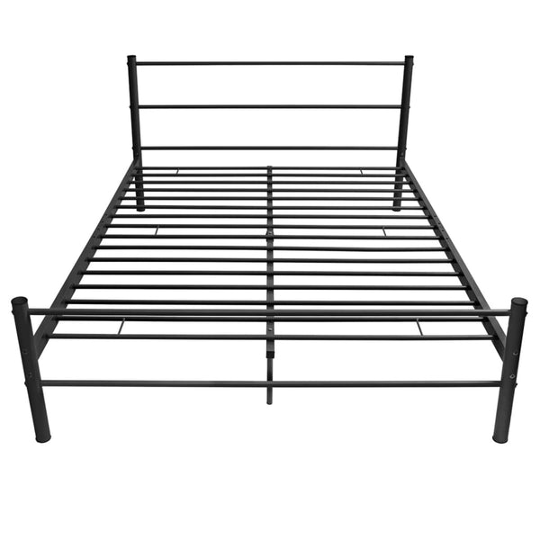 Bed Frame Black Metal Double Size Double Bed Frames