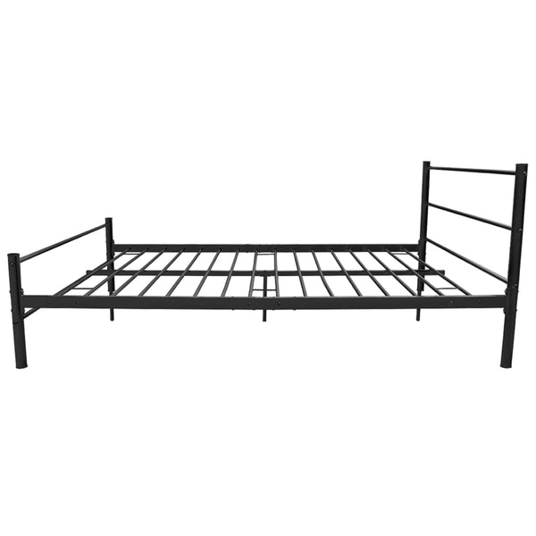 Bed Frame Black Metal Double Size Double Bed Frames