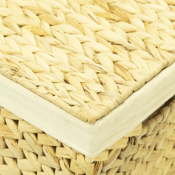 Bathroom Baskets & Storage 4 Piece Bathroom Set Water Hyacinth