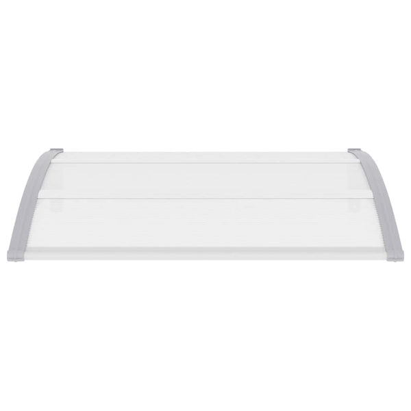 Vidaxl Door Canopy Grey 120X100 Cm Pc Awning & Canopy Parts