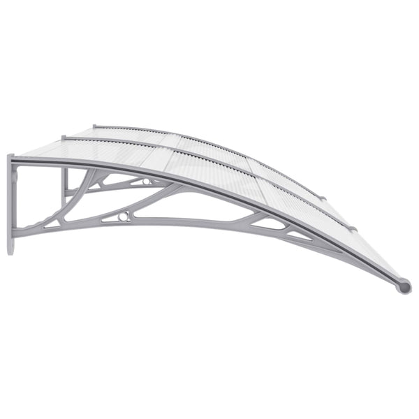 Door Canopy Grey 200X100 Cm Pc Awning & Canopy Parts