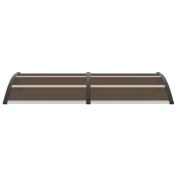 Vidaxl Door Canopy Black 200X100 Cm Pc Awning & Canopy Parts