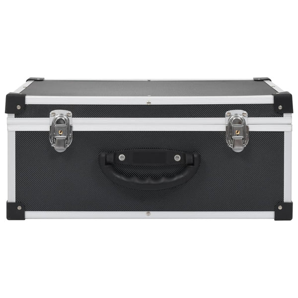 Cd Case For 60 Cds Aluminium Abs Black Cd & Video Racks