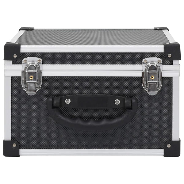 Cd Case For 40 Cds Aluminium Abs Black Cd & Video Racks