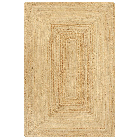 Handmade Rug Jute Natural 120X180 Cm Rugs