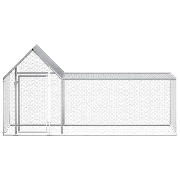 Galvanised Steel Chicken Coop 300X100x150 Cm Poultry Cages