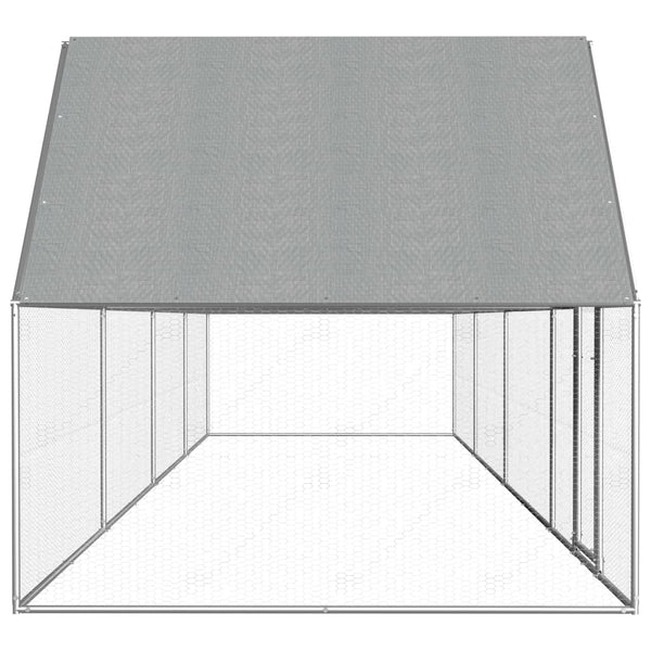 Poultry Cages Chicken Coop 2X1x1.5 M Galvanised Steel