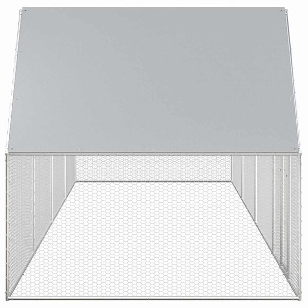 Galvanised Steel Chicken Coop 800X200x200 Cm Poultry Cages