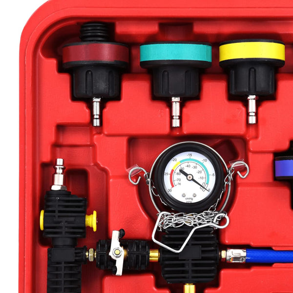 28 Piece Cooling System & Radiator Cap Pressure Tester Other Diagnostic Service Tools