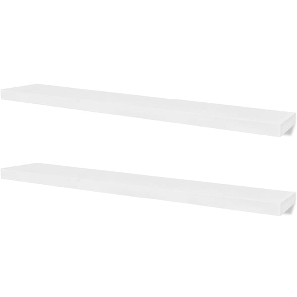 Wall Shelves 4 Pcs White 120 Cm Bookshelves