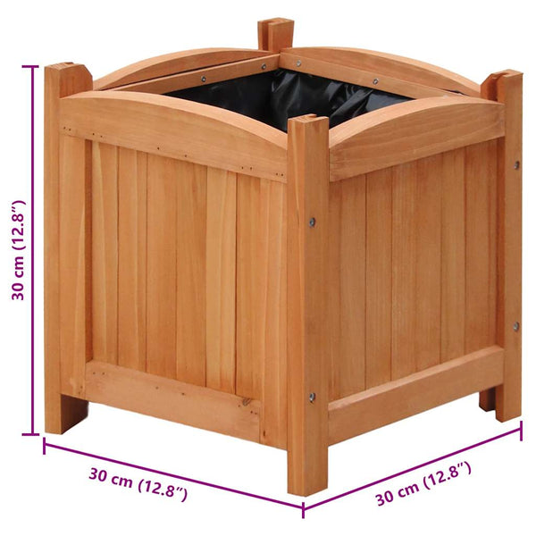 Vidaxl Raised Beds 4 Pcs 30X30x30 Cm Raised Garden Beds