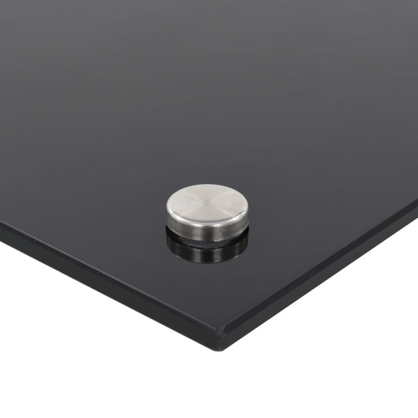 Kitchen Backsplash Black 90X60 Cm Tempered Glass Kitchen Splashbacks