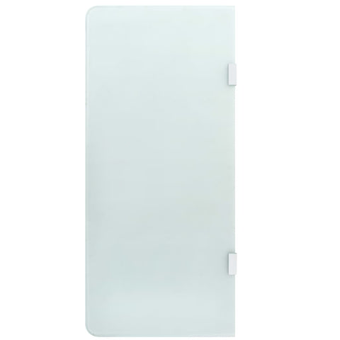 Wall Mounted Urinal Privacy Screen 90X40 Cm Tempered Glass Shower Doors
