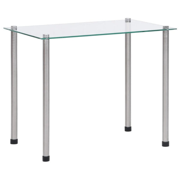 Nesting 3 Pcs Transparent Tempered Glass Tables
