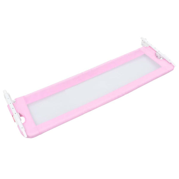 Edge & Corner Guards Toddler Safety Bed Rail Pink 120X42 Cm Polyester