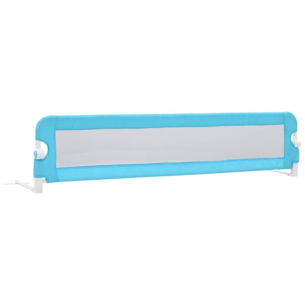 Little One Safety Bed Rail Blue 180X42 Cm Polyester Edge & Corner Guards