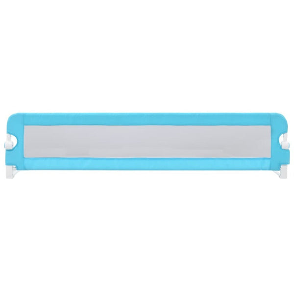 Little One Safety Bed Rail Blue 180X42 Cm Polyester Edge & Corner Guards