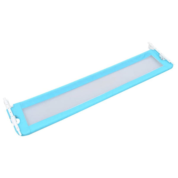 Toddler Safety Bed Rail Blue 180X42 Cm Polyester