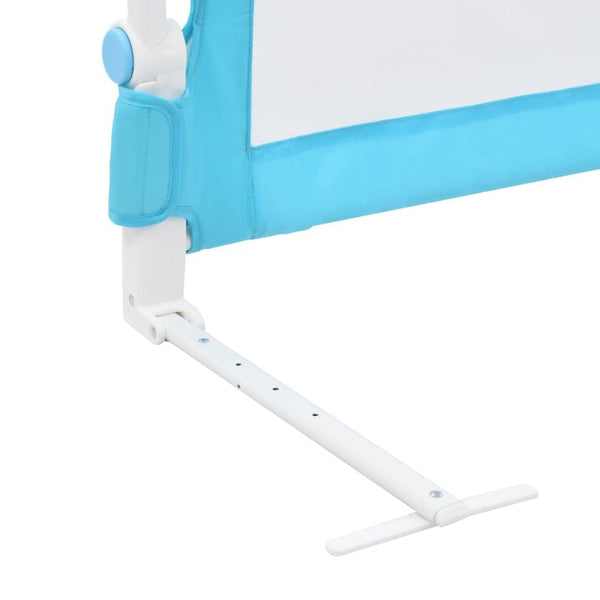 Little One Safety Bed Rail Blue 180X42 Cm Polyester Edge & Corner Guards