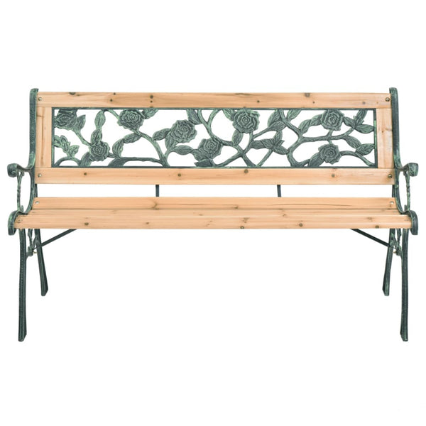 Vidaxl Garden Bench 122 Cm Wood Benches