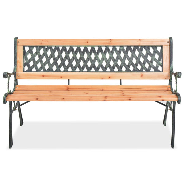 Vidaxl Garden Bench 122 Cm Wood Benches