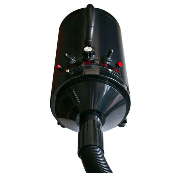 Dog Hair Dryer With 3 Nozzles Black 2400