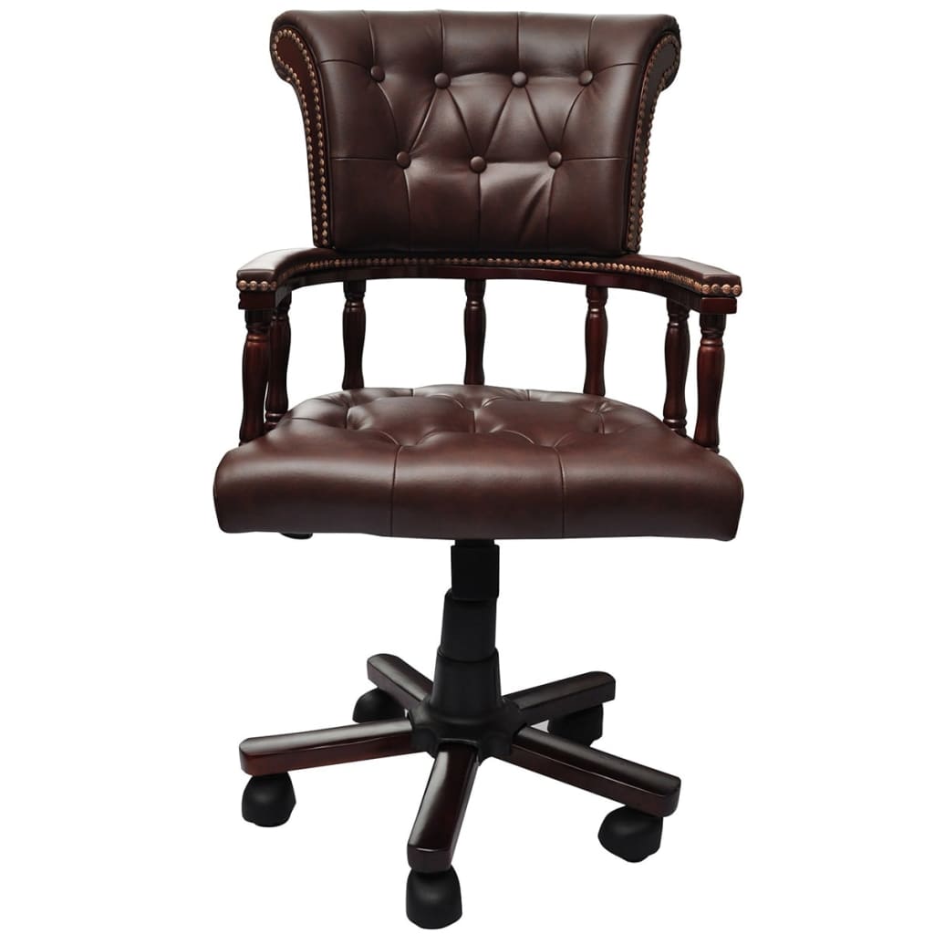 Swivel Office Chair Brown Office Chairs