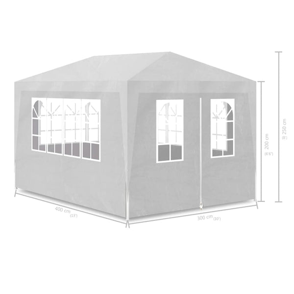 Party Tent 3X4 M White