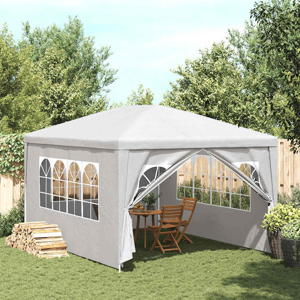 Vidaxl Party Tent 3X4 M White Marquees