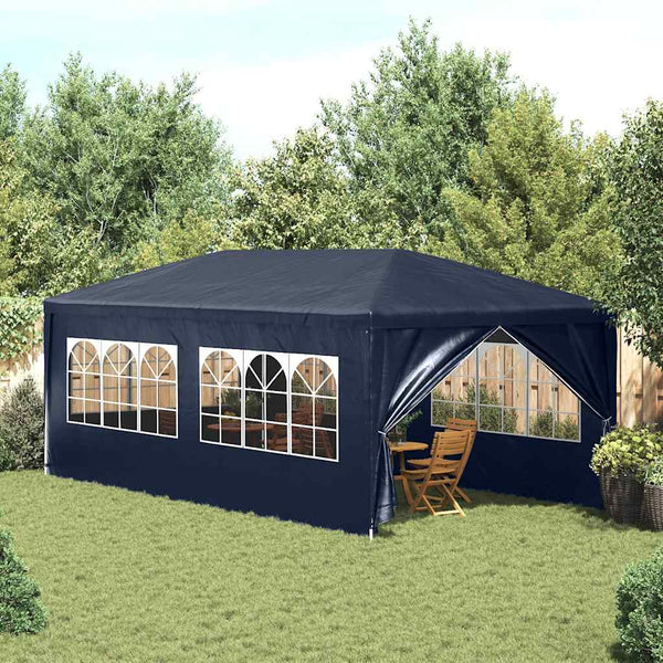 Vidaxl Party Tent 3X6 M Blue Marquees
