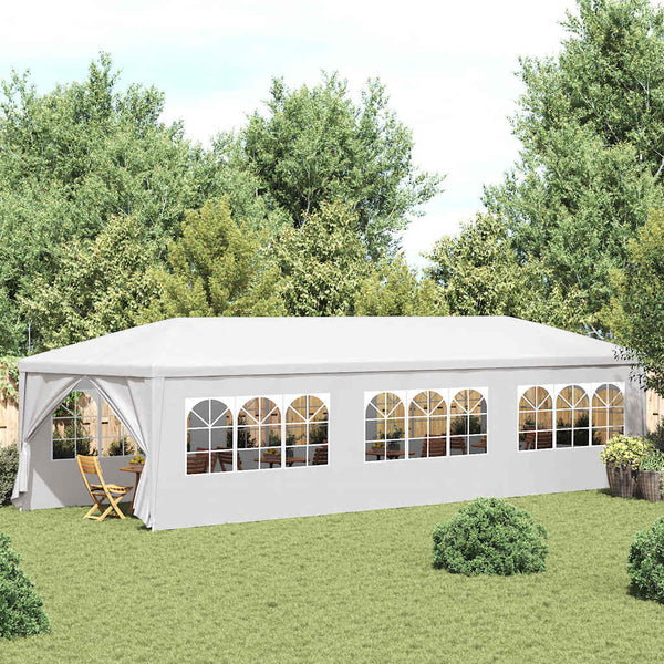 Vidaxl Party Tent 3X9 M White Marquees