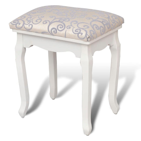 Cotton Polyester Dressing Stool With Cushion For Home Furniture Benches And Stools Benches Bar Stools