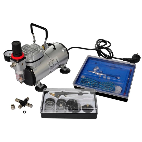 Airbrush Tanning Compressors Airbrush Compressor Set With 2 Pistols