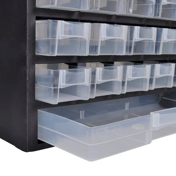 41-Drawer Plastic Storage Cabinet Tool Box