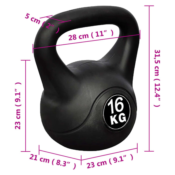 Kettlebell 16 Kg Kettlebells