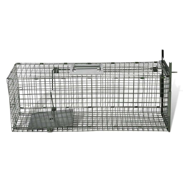 Steel Live Catch Trap With One Door For Small Animals Pet Supplies Small Animal Supplies