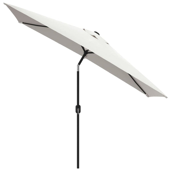Parasol 200 X 300 Cm Sand White Rectangular Patio Umbrellas