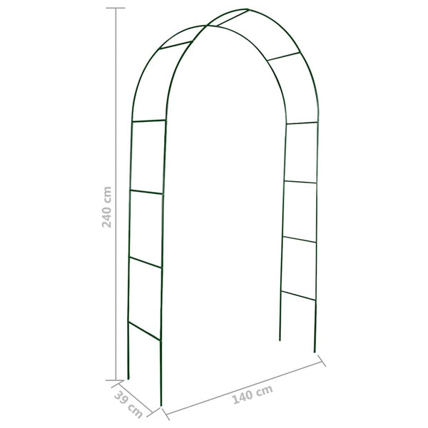 Vidaxl Garden Arch 2 Pcs Climbing Plants Garden Arches