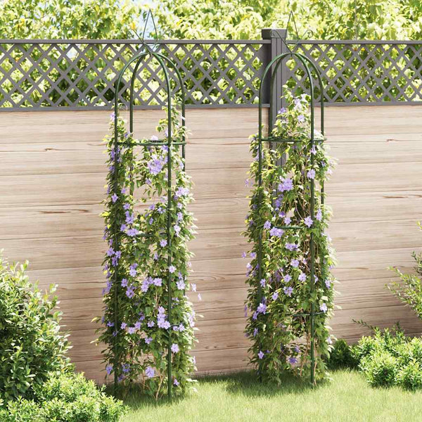 Vidaxl Garden Arch Tower 2 Pcs Garden Arches