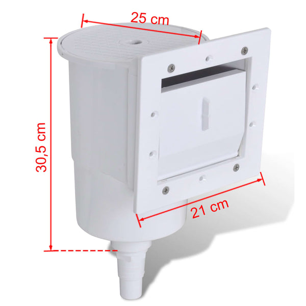 8 Piece Pool Skimmer Set 21X25x30.5 Cm Pool Cleaners & Vacuums