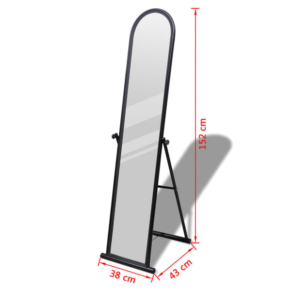 Free Standing Floor Mirror Full Length Rectangular