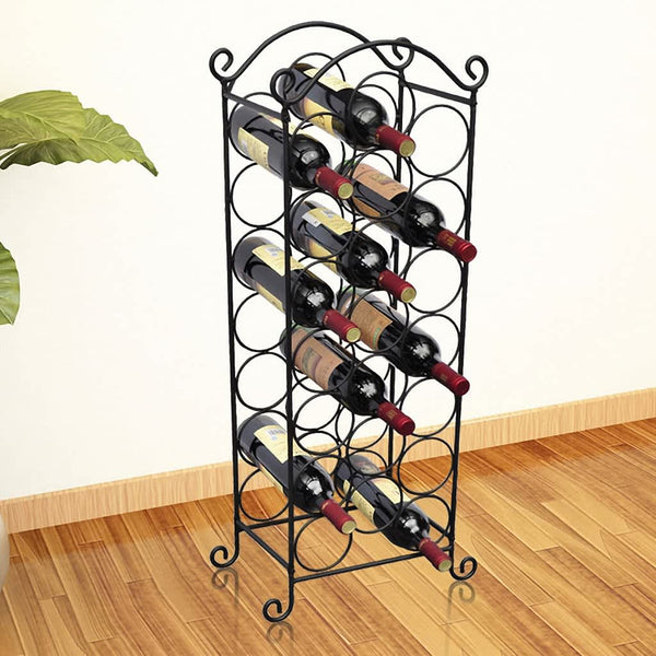 Wine Rack For 21 Bottles Metal Racks