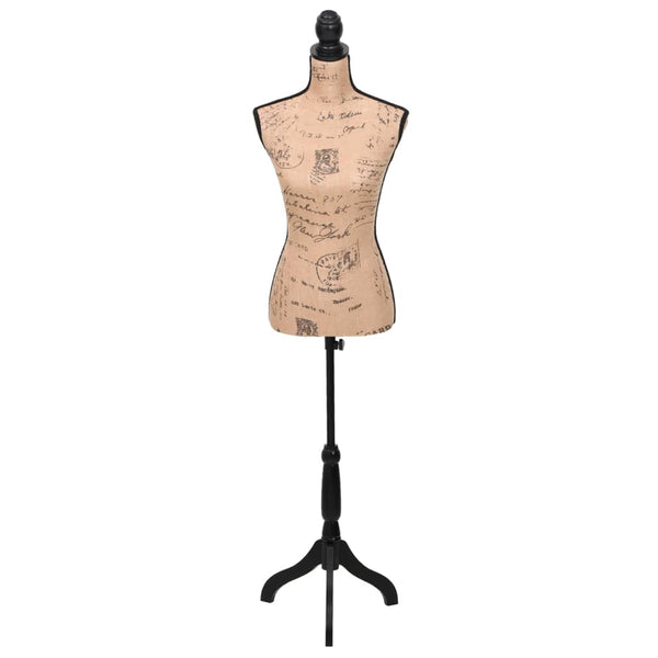 Ladies Bust Display Brown Black Jute Female Dressmakers Dummy Mannequin Mannequins
