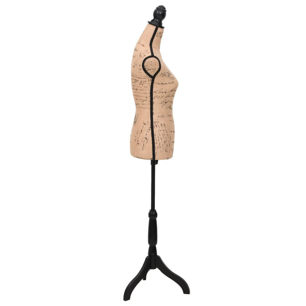 Ladies Bust Display Brown Black Jute Female Dressmakers Dummy Mannequin Mannequins