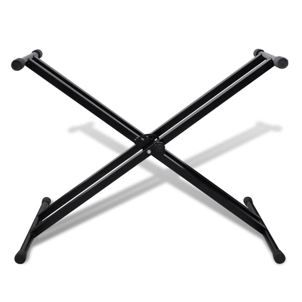 Keyboard Stands Adjustable Double Braced Keyboard Stand X Frame